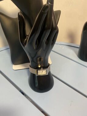 DKNY Women’s Gold Tone Rectangular Watch NY2476 Mesh Bracelet 5ATM